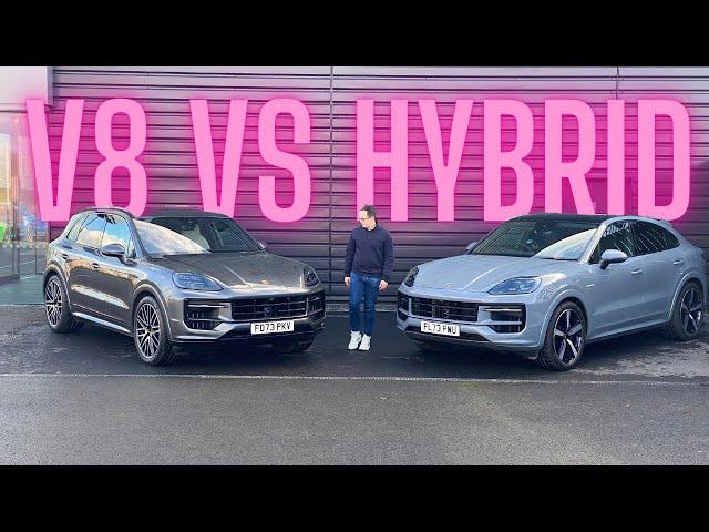 NEW Porsche Cayenne Road Test - Which Porsche is right for you? V8 Petrol vs V6 Hybrid 2024