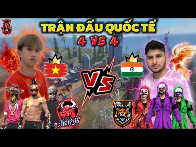 𝐅𝐑𝐄𝐄 𝐅𝐈𝐑𝐄 | Trận Đấu Giữa "VIETNAM Vs INDIA" 4 VS 4 Full Gameplay Khiến Đối Thủ Phải Ngộp