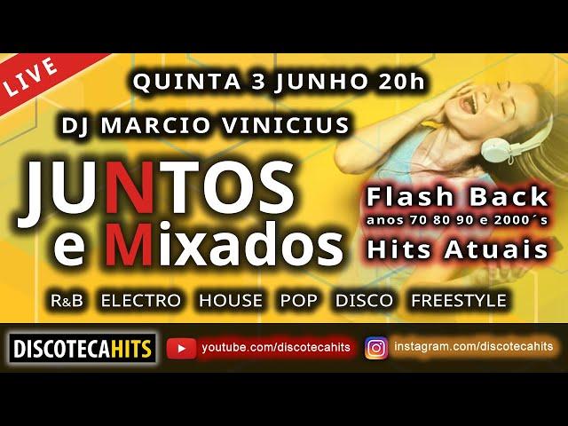 Live DJ Marcio Vinicius  ! Hits e Flash Back 70 80 90 e 2000 ! R&B, House, Disco e Freestyle ! Pt.2