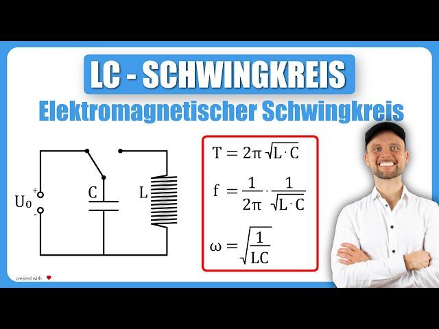 LC-Schwingkreis Erklärung und Übungsaufgaben - Elektromagnetischer Schwingkreis