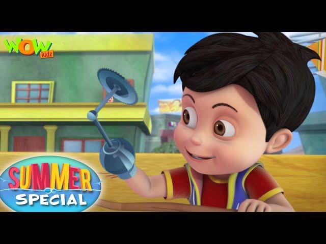 Vir The Robot Boy Summer Special Compilation | 73 | Cartoon for kids | #wowkidz