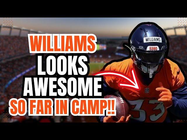 Denver Broncos RB Javonte Williams Has Been SHINING STAR in Training Camp!!