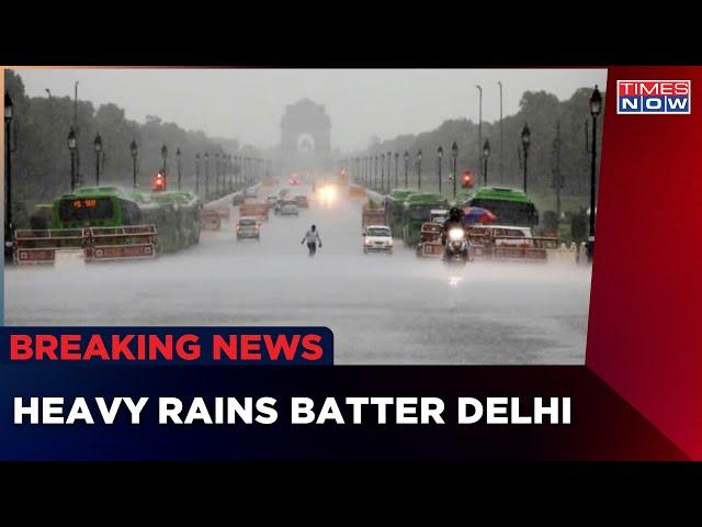 Breaking News: Rain, Thunderstorm Batter Delhi-NCR | Delhi Weather | Latest English News | IMD