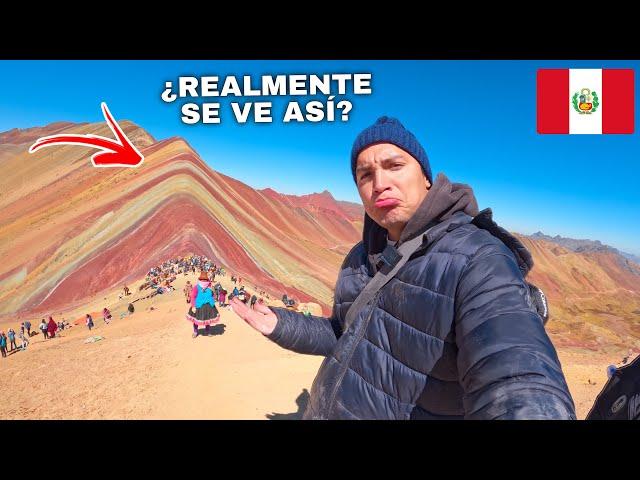 Esta es la REALIDAD de SUBIR la MONTAÑA de COLORES en PERÚ  ¿Vale la pena?