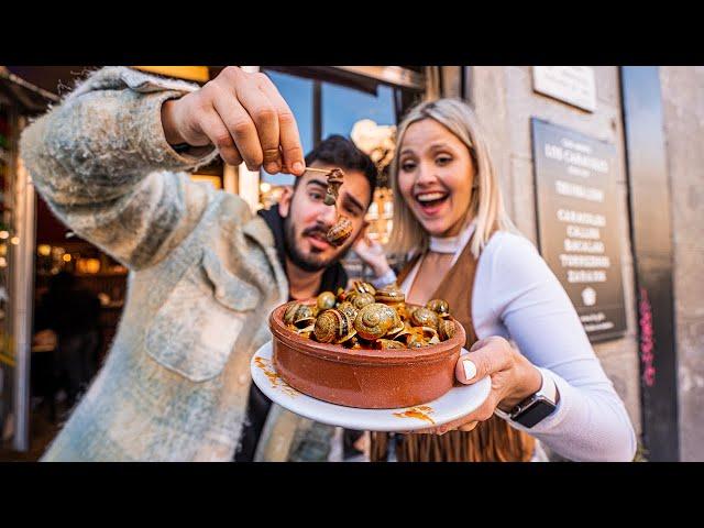 ASÍ ES LA EXTRAÑA COMIDA ESPAÑOLA  - Camallerys Vlogs Ft. @SOYLAPECOSA