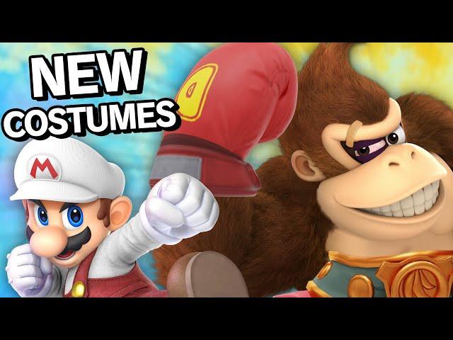 EVERYONE In Smash Bros. Gets A New Costume - 64 Fighters