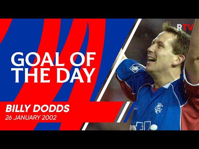 GOAL OF THE DAY | Billy Dodds v Hibernian 2002