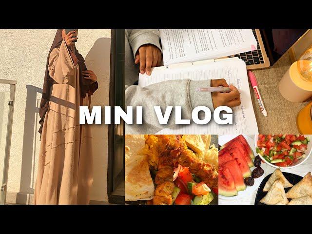 Silent vlog | Clean with me,  Studying, Ramadan, Cooking Somali food for iftar, NO MUSIC