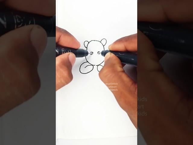 Easy drawing idea for kids #kids step by step art #toddlers