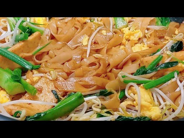 DENGAN CARA INI KWETIAU YANG ANDA GORENG TIDAK AKAN HANCUR || KWETIAU GORENG || JAU HO FEN