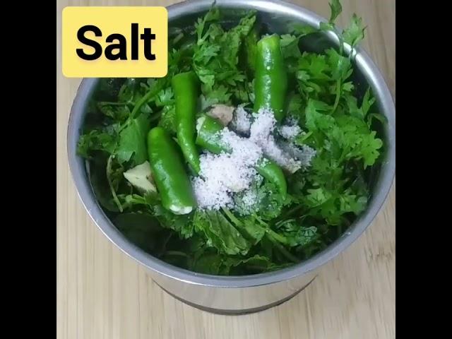 yummy coriander chutney खाते रह जाओगे Plz SUBSCRIBE