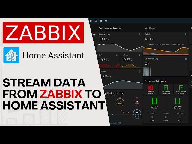 Stream Data and Events From ZABBIX to Home Assistant