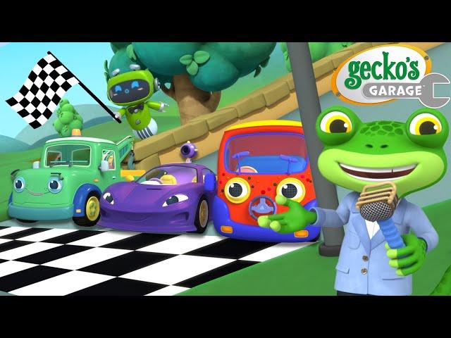 Olympics Track & Field Race | Gecko's Garage | Trucks For Children | Cartoons For Kids