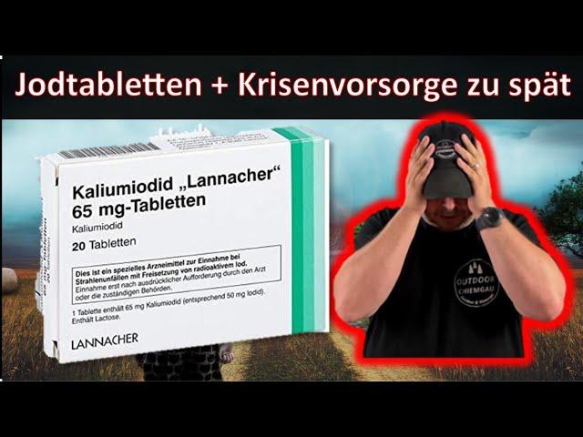 Jodtabletten zur Jodblockade? +++ Krisenvorbereitung jetzt zu spät?