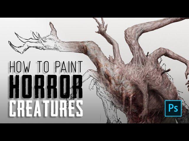 How to paint horror creature | Romeck_Art