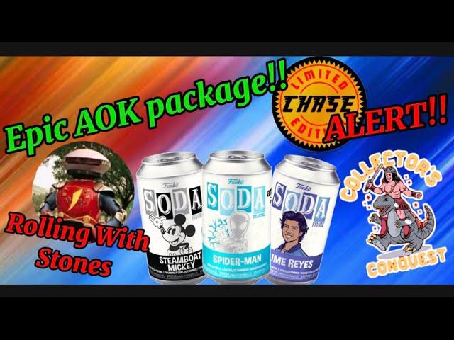 Unboxing Epic AOK from Rolling With Stones & some swag from Collectors Conquest! #funko #funkosoda