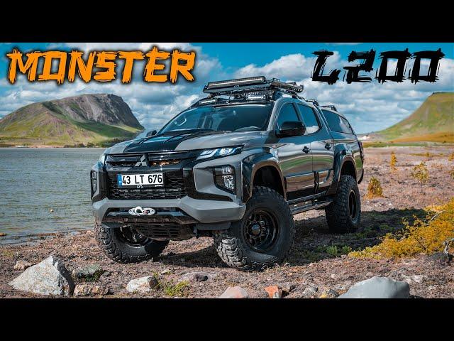 MONSTER MITSUBISHI L200 OFF ROAD !