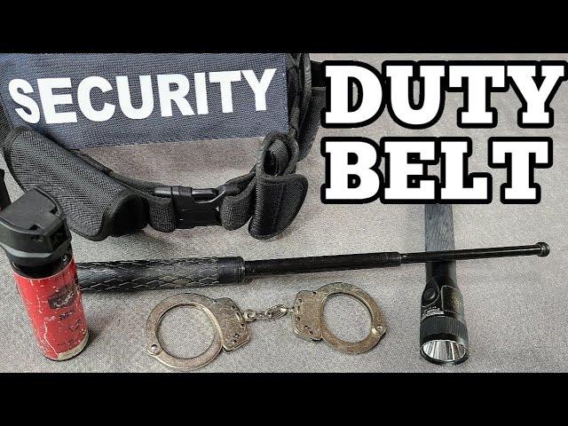 How to Make an Affordable SECURITY DUTY BELT