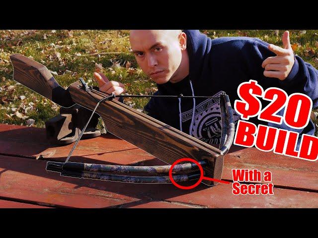 Easy, Cheap, Powerful PVC CROSSBOW (With a Secret) -Minimal Tools, No Heating-