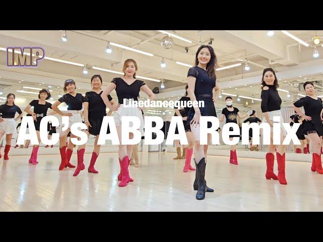 AC's ABBA Remix Line Dance l Improver l Linedancequeen