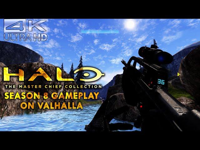 HALO 3 Multiplayer │ 8v8 Big Team Heavy VALHALLA Gameplay │HALO MCC: Season 8 4K