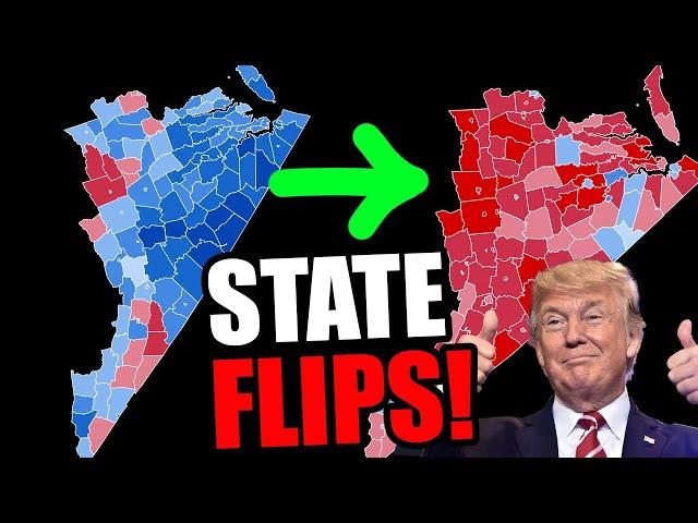 HOLY MOLY! This state just FLIPPED to Toss Up!!!!!