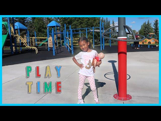 Sefari & Baby Tiana's Day At The Park | Playtime