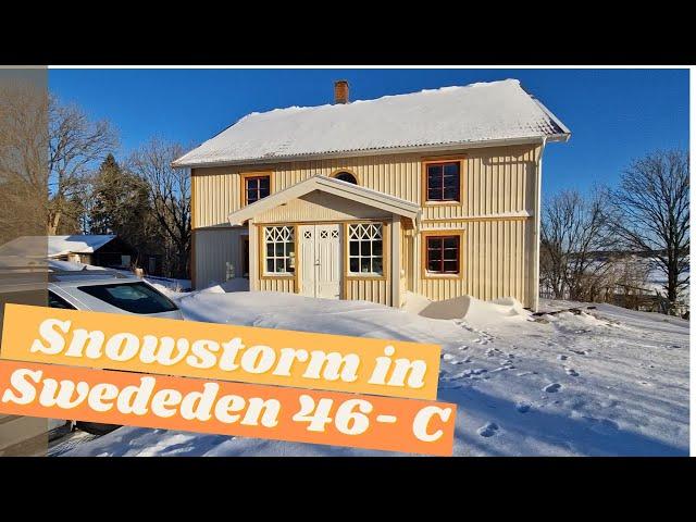 Snowstorm in Sweden 46 - C