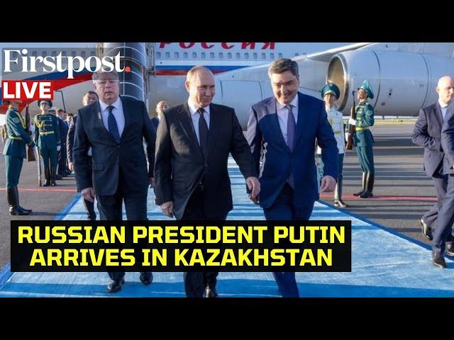 LIVE: Russian President Putin Arrives in Kazakhstan for Russia-China Dominated SCO Summit