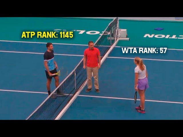 When WTA Player Clashes ATP Player (Who Wins?)