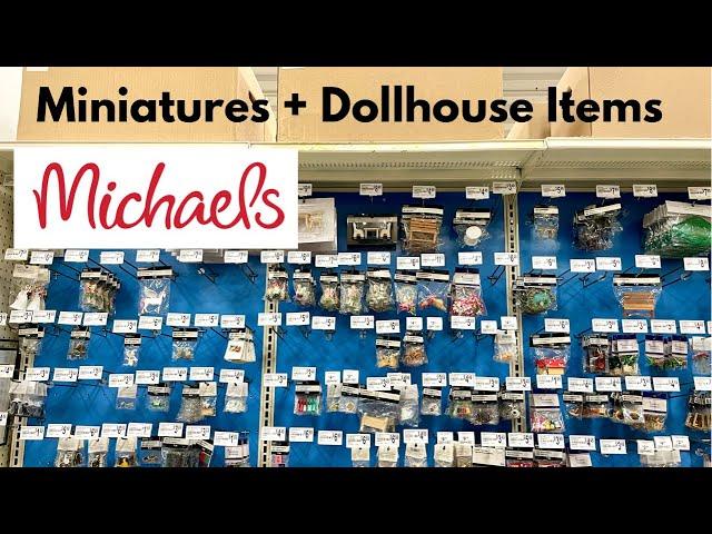 Miniatures at Michaels Craft Stores in 2022 + Dollhouse Furniture and Accessories