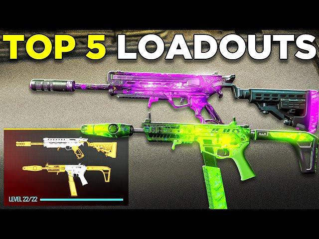 TOP 5 *META* SMG LOADOUTS in SEASON 5!  (Warzone 3 Best Class Setups) - MW3