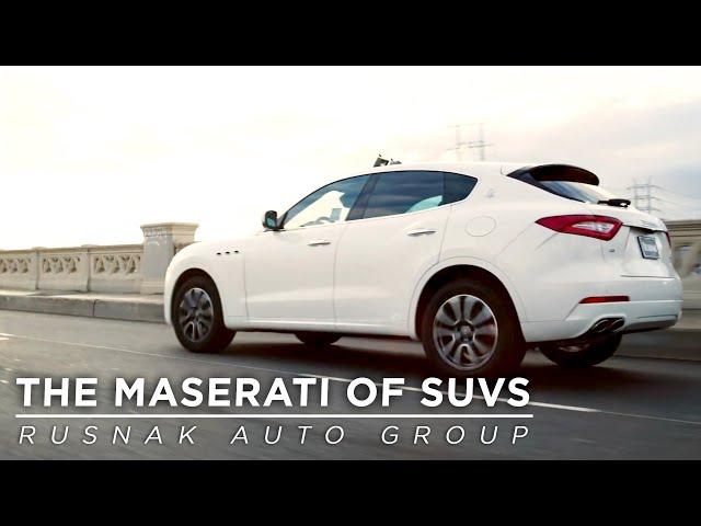 Levante - The Maserati of SUVs - Rusnak Auto Group