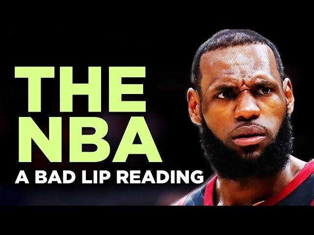 "THE NBA" — A Bad Lip Reading