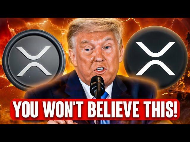 IT'S OFFICIAL XRP! TRUMP JUST DID THE UNTHINKABLE!