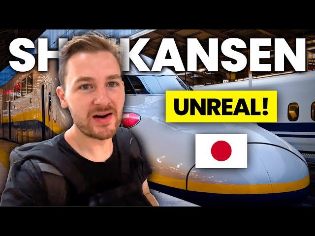 Japan's HIGH-SPEED Train is INSANE (Tokyo to Kyoto and Osaka)  Shinkansen