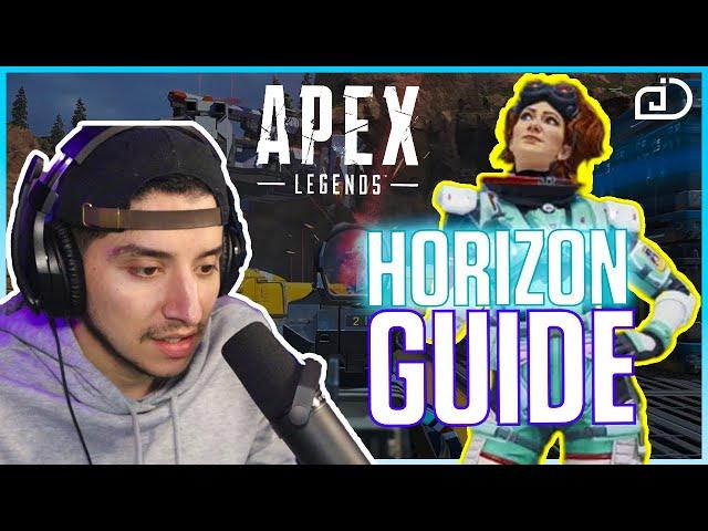 *HORIZON GUIDE* Gameplay Advanced Tips & Tricks Tutorial - Learn How To Win (Apex Legends Season 8)