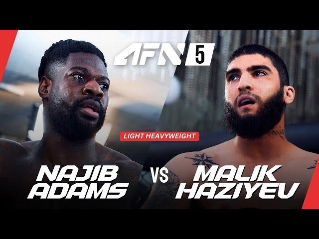 Najib Adams Lands INSANE Head Kick KNOCKOUT! 