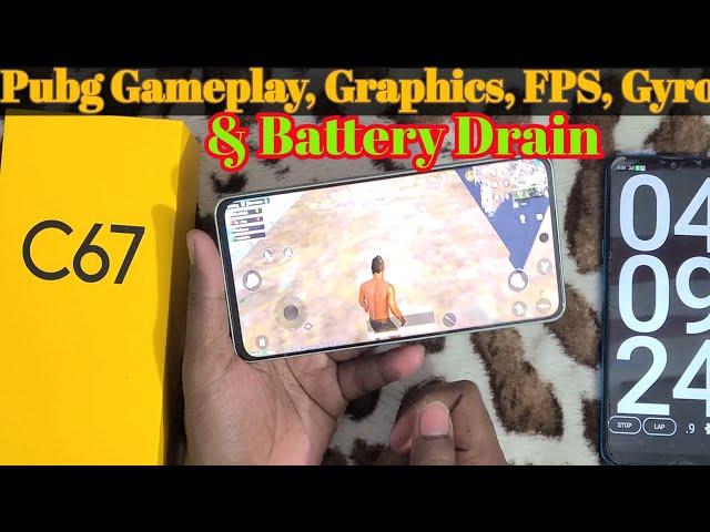 Realme C67 Pubg Game Test & Battery Drain,  #realmec67 #pubgmobile #wearetheboss