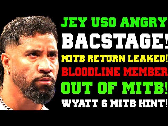 WWE News! Jey USO ANGRY Backstage! Bloodline Member Out Of MITB! Why DIY Won WWE Smackdown Review!