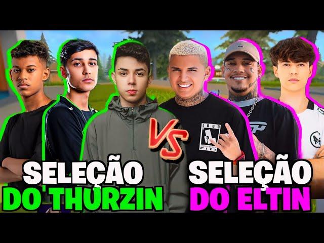 4X4 APOSTADO?! NOVA NOISE vs SELEÇÃO DO ELTIN! ft. THURZIN, BAK, JAYA, LIGEIRIN, TWO9 e DANTES.