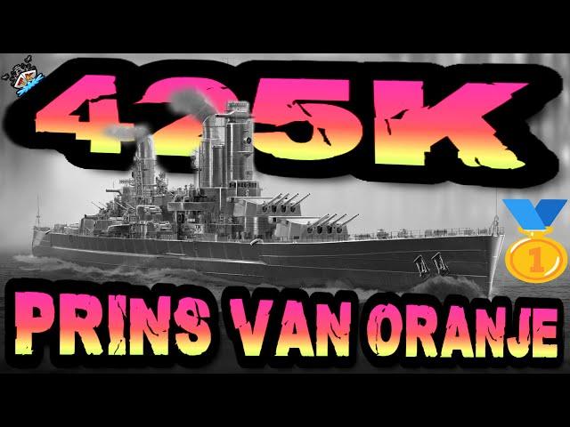 1. DMG Weltrekord Prinz Van Oranje 425K DMG im "400K Club" ️ in World of Warships 