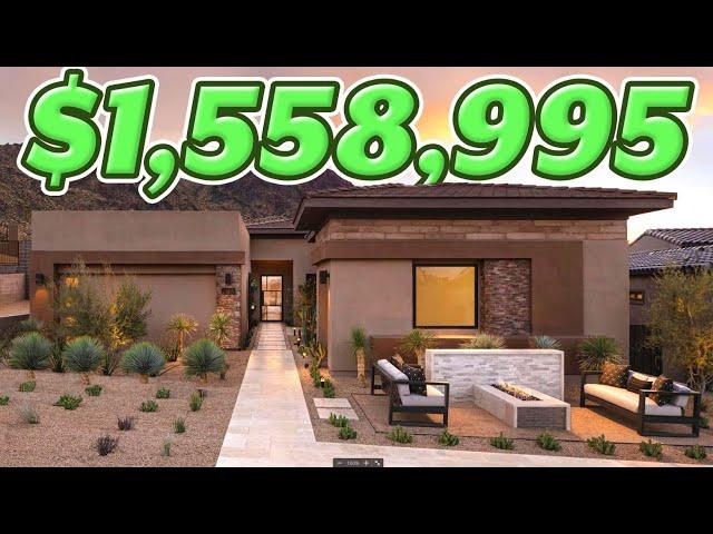 Luxury New Construction Homes Scottsdale Arizona ~ Toll Brothers Sereno Canyon Model House Tour