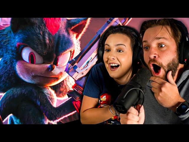 SONIC THE HEDGEHOG 3 TRAILER 2 REACTION! (Shadow fans lose it!)