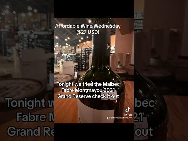Affordable Wine Wednesday: Malbec #winetasting #wine #winelovers