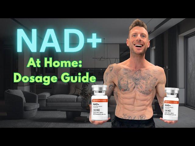 Dosage Guide For Subcutaneous NAD+ At Home (NMN & NR for Mitochondria Healing)