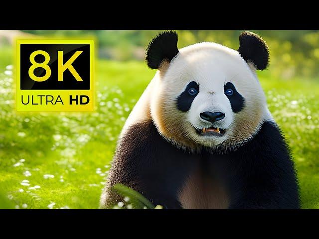 8K WILDLIFE ANIMALS  - THE BEST ANIMALS 8K ULTRA HD / 60FPS