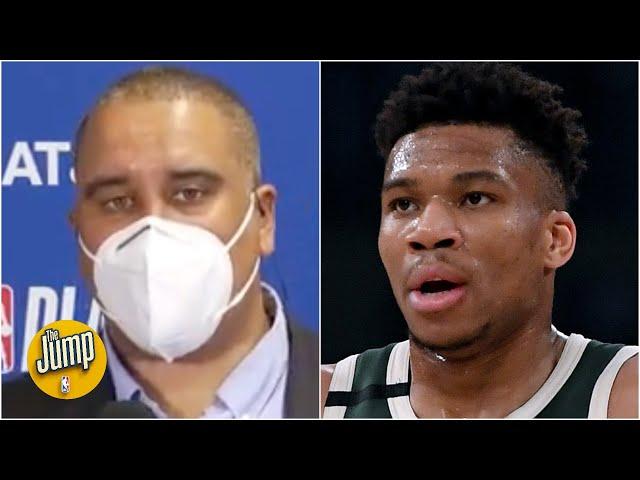 Marc J. Spears credits Giannis and Bucks for boycotting their playoff game | The Jump