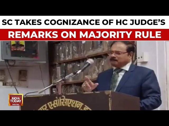 India Would Be Run By Majority: Allahabad HC Judge's Remarks Is Now Under Supreme Court's Scrutiny