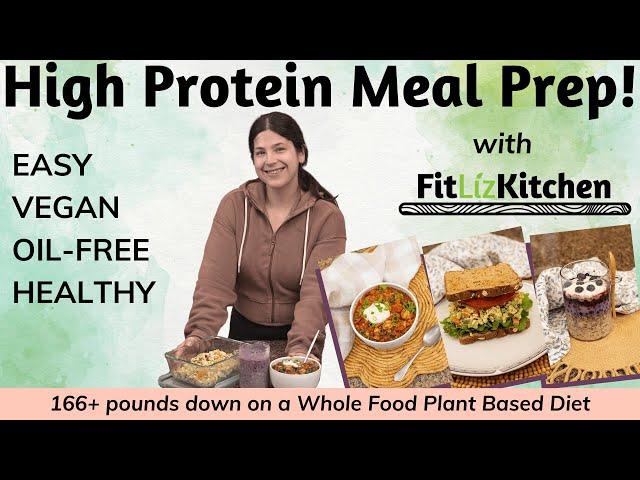 High Protein Vegan Meal Prep Recipes (Recipes for Weight Loss or Building Muscle!)